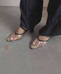 Ameri | INCISION CLEAR MULE(サンダル)
