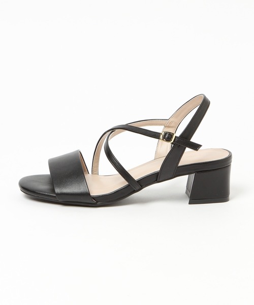 GLOBAL WORK(グローバルワーク)の「片手で履けるヒールサンダル/935390(サンダル・レディース・ブラック/ベージュ系その他/シルバー・SMALL/MEDIUM/LARGE)」の13枚目の写真