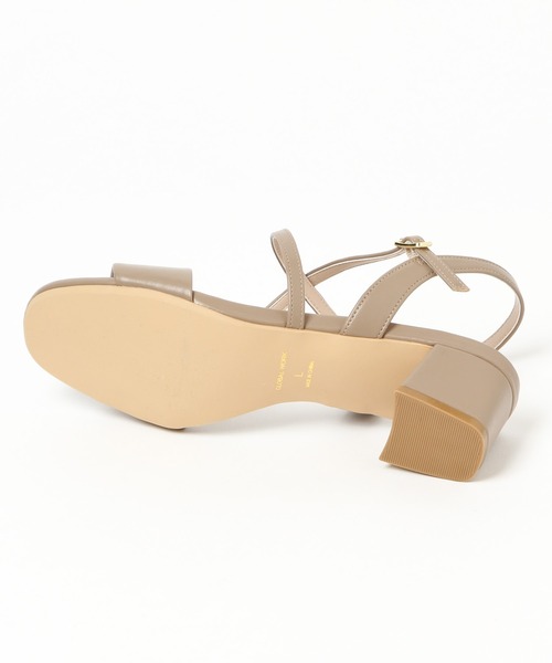 GLOBAL WORK(グローバルワーク)の「片手で履けるヒールサンダル/935390(サンダル・レディース・ブラック/ベージュ系その他/シルバー・SMALL/MEDIUM/LARGE)」の10枚目の写真