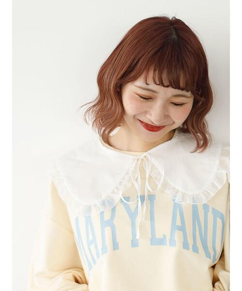 SLURR（スラ―）の「フリルカラー（その他小物・レディース・ブラック/オフホワイト・FREE）」の12枚目の写真