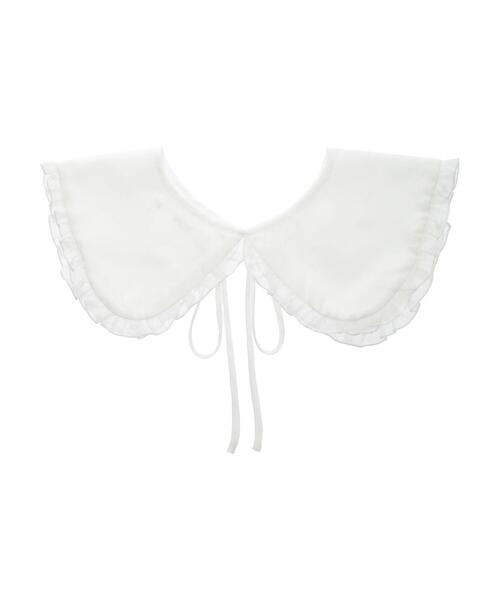 SLURR（スラ―）の「フリルカラー（その他小物・レディース・ブラック/オフホワイト・FREE）」の14枚目の写真