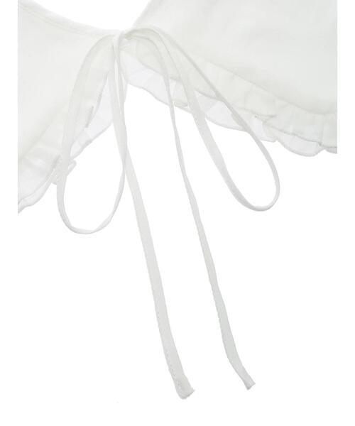 SLURR（スラ―）の「フリルカラー（その他小物・レディース・ブラック/オフホワイト・FREE）」の15枚目の写真