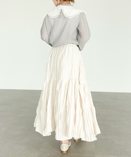 SLURR（スラ―）の「フリルカラー（その他小物・レディース・ブラック/オフホワイト・FREE）」の8枚目の写真