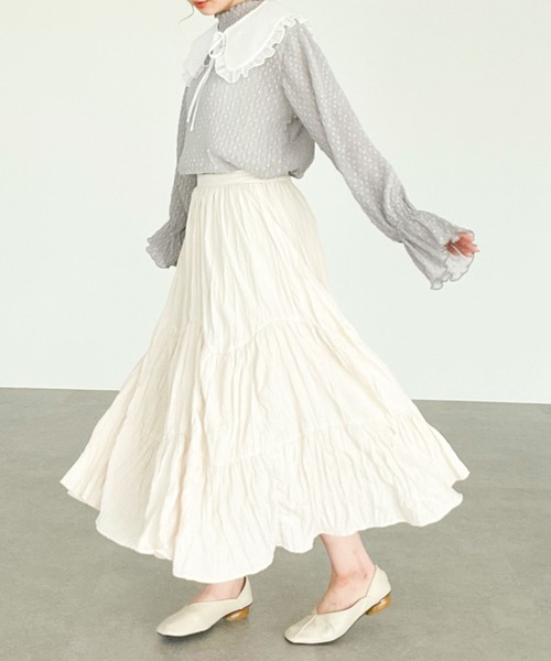 SLURR（スラ―）の「フリルカラー（その他小物・レディース・ブラック/オフホワイト・FREE）」の7枚目の写真