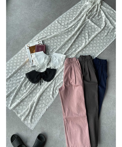 SLURR（スラ―）の「フリルカラー（その他小物・レディース・ブラック/オフホワイト・FREE）」の9枚目の写真