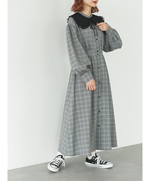 SLURR（スラ―）の「フリルカラー（その他小物・レディース・ブラック/オフホワイト・FREE）」の20枚目の写真