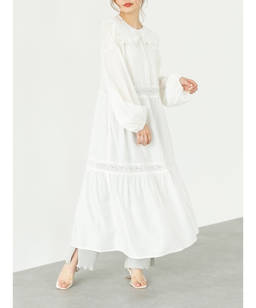 SLURR（スラ―）の「フリルカラー（その他小物・レディース・ブラック/オフホワイト・FREE）」の19枚目の写真