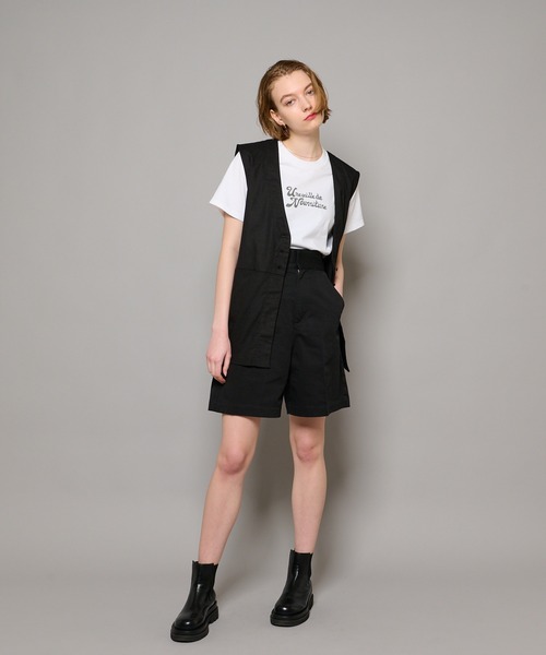 CIAOPANIC（チャオパニック）の「リネンジレ（ベスト・レディース・ブラック/テラコッタ/ベージュ・FREE）」の20枚目の写真