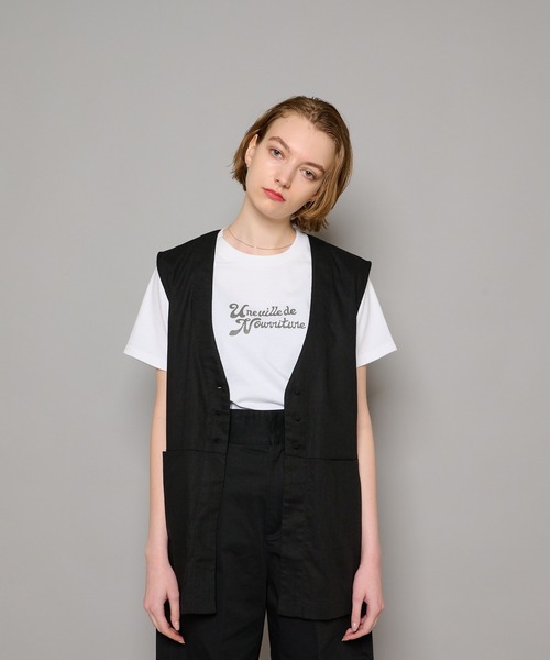 CIAOPANIC（チャオパニック）の「リネンジレ（ベスト・レディース・ブラック/テラコッタ/ベージュ・FREE）」の22枚目の写真