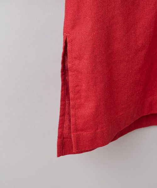 CIAOPANIC（チャオパニック）の「リネンジレ（ベスト・レディース・ブラック/テラコッタ/ベージュ・FREE）」の12枚目の写真