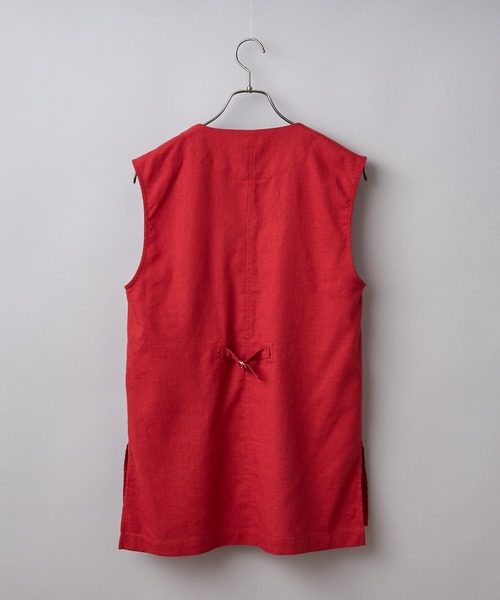 CIAOPANIC（チャオパニック）の「リネンジレ（ベスト・レディース・ブラック/テラコッタ/ベージュ・FREE）」の18枚目の写真