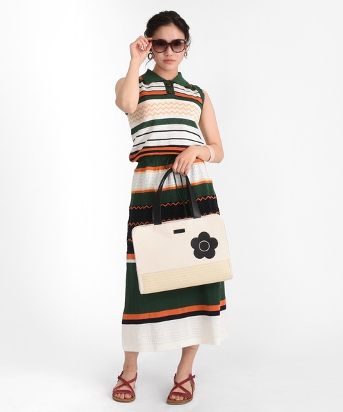 MARY QUANT（マリークワント）の「ハーフメタルテンプル サングラス（サングラス・レディース・ブラウン/ピンクベージュ/ブラック・FREE）」の6枚目の写真