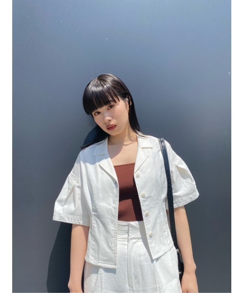 マウジー MOUSSY 【M_】SLEEVE TUCKED SHIRTS シャツ マウジー MOUSSY
