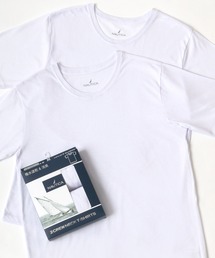 NAUTICA（ノーティカ）の「NAUTICA/ノーティカ 無地 2P クルーネック 半袖Tシャツ/パックT/2枚組（Tシャツ/カットソー・メンズ）」