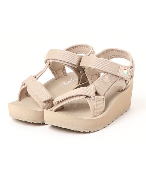 Arnold Palmer（アーノルドパーマー）の「《Arnold Palmer》厚底スポーツサンダル AL5501（サンダル・レディース・ブラック×ブラック/ブラウン/レオパード/シルバー/ピンク系その他/ベージュ・LL/L/M/S）」の3枚目の写真