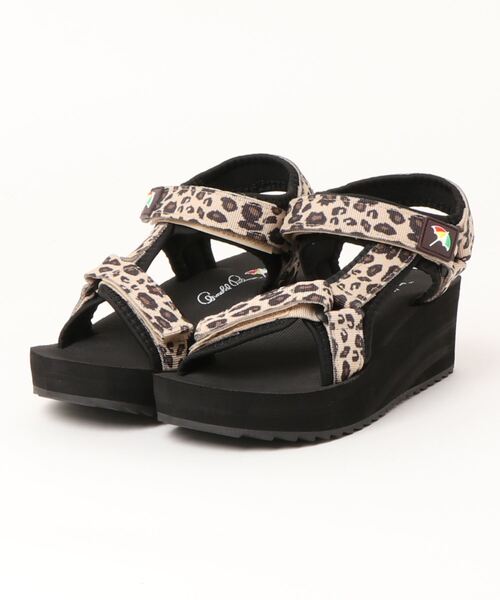 Arnold Palmer（アーノルドパーマー）の「《Arnold Palmer》厚底スポーツサンダル AL5501（サンダル・レディース・ブラック×ブラック/ブラウン/レオパード/シルバー/ピンク系その他/ベージュ・LL/L/M/S）」の6枚目の写真