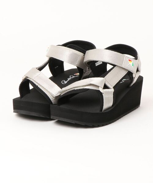 Arnold Palmer（アーノルドパーマー）の「《Arnold Palmer》厚底スポーツサンダル AL5501（サンダル・レディース・ブラック×ブラック/ブラウン/レオパード/シルバー/ピンク系その他/ベージュ・LL/L/M/S）」の5枚目の写真