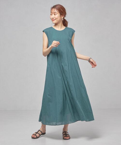 商品詳細 Closet Story Csc ボリュームギャザー マキシワンピース 手洗い可能 The Station Store ザ ステーション ストア 公式通販