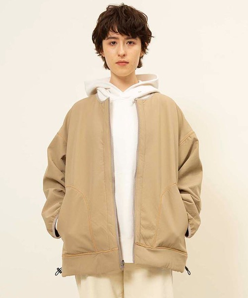 Johnbull」 ジップアップブルゾン SMALL ベージュ レディース Johnbull」 ジップアップブルゾン SMALL ベージュ レディース
