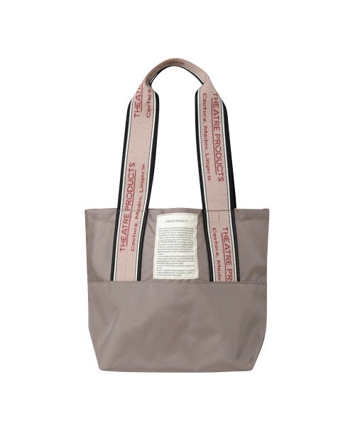 THEATRE PRODUCTS(シアタープロダクツ)の「NYLON TOTE “MISSISSIPPI” -M-(トートバッグ・レディース・ベージュ/グレー/ブラウン・FREE)」の8枚目の写真
