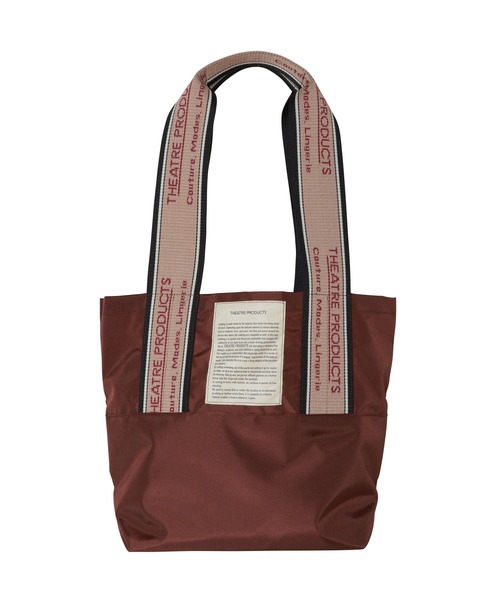 THEATRE PRODUCTS(シアタープロダクツ)の「NYLON TOTE “MISSISSIPPI” -M-(トートバッグ・レディース・ベージュ/グレー/ブラウン・FREE)」の9枚目の写真