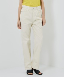 【CITY】モダニティコットンストレートパンツ