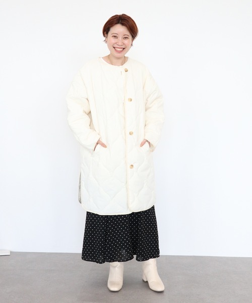 AMERICAN HOLIC（アメリカンホリック）の「ふっくらクッションチャンキーヒールショートブーツ（ブーツ・レディース・ブラウン/グレイッシュベージュ/ブラック/アイボリー・M/S/L）」の9枚目の写真