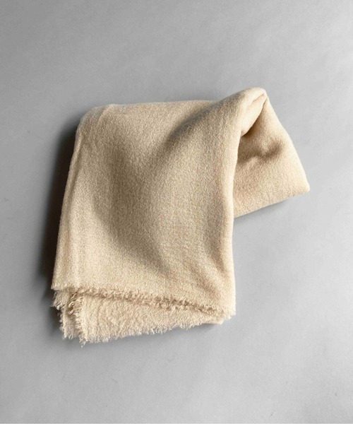 PICCIN（ピッチン）の「ウール混軽ふわストール（ストール/ショール・レディース・ベージュ/イエロー/ブルー・FREE）」の21枚目の写真