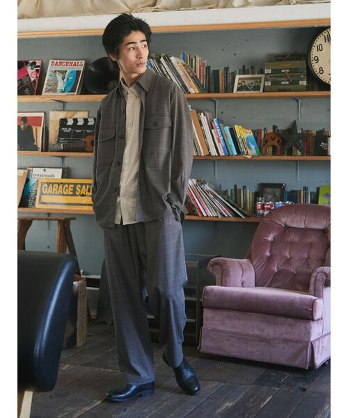 CRAFT STANDARD BOUTIQUE(クラフトスタンダードブティック)の「TR/PU イージーパンツ *◇(スラックス・メンズ・ベージュ系その他/ブラック/グレー系その他3・LL/M/L)」の19枚目の写真