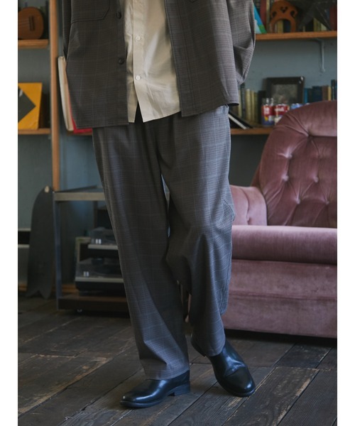 CRAFT STANDARD BOUTIQUE(クラフトスタンダードブティック)の「TR/PU イージーパンツ *◇(スラックス・メンズ・ベージュ系その他/ブラック/グレー系その他3・LL/M/L)」の7枚目の写真