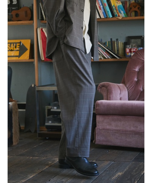 CRAFT STANDARD BOUTIQUE(クラフトスタンダードブティック)の「TR/PU イージーパンツ *◇(スラックス・メンズ・ベージュ系その他/ブラック/グレー系その他3・LL/M/L)」の8枚目の写真