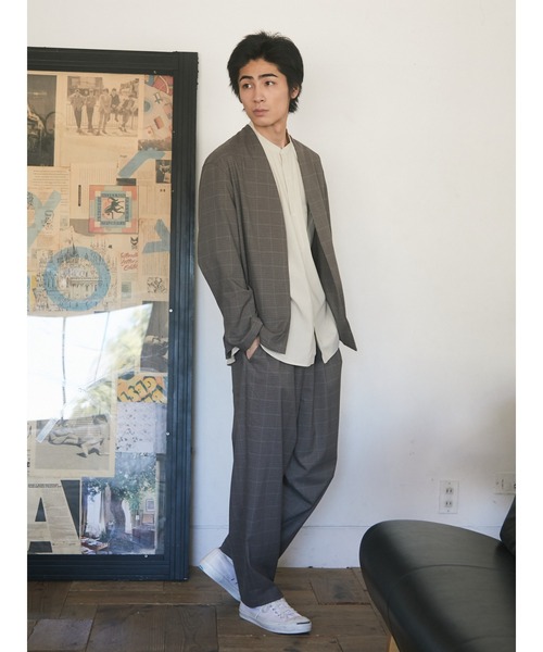 CRAFT STANDARD BOUTIQUE(クラフトスタンダードブティック)の「TR/PU イージーパンツ *◇(スラックス・メンズ・ベージュ系その他/ブラック/グレー系その他3・LL/M/L)」の11枚目の写真