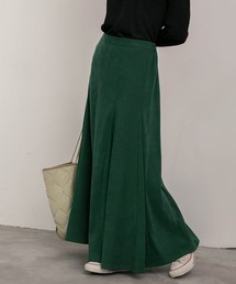 BONLECILL | スウェードライク マーメイド フレアスカート(スカート)