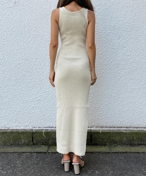 esutoreja（エストレジャ）の「2wayデザインスリムマキシワンピース（ワンピース・レディース・グリーン/イエロー系/ブルー/ブラック・FREE）」の8枚目の写真