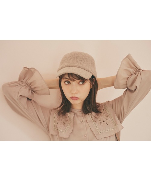 JILL by JILL STUART（ジルバイジルスチュアート）の「◇ビックカラーブラウス（シャツ/ブラウス・レディース・ベージュ/ホワイト・FREE）」の14枚目の写真