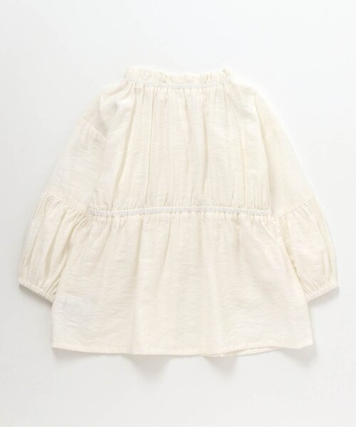apres les cours（アプレレクール）の「ギャザーシャツチュニック（チュニック・キッズ・ベージュ/アイボリー・140/90/100/110/120/80/130）」の13枚目の写真