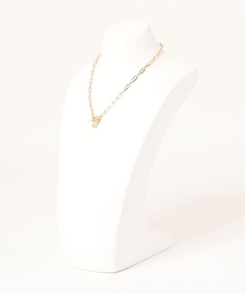 natural couture(ナチュラルクチュール)の「チェーンゴールドネックレス(ネックレス・レディース・ゴールド/その他1・FREE)」の3枚目の写真