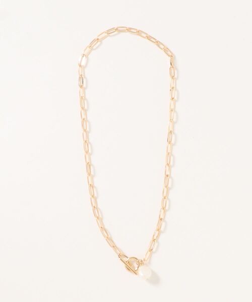 natural couture(ナチュラルクチュール)の「チェーンゴールドネックレス(ネックレス・レディース・ゴールド/その他1・FREE)」の9枚目の写真