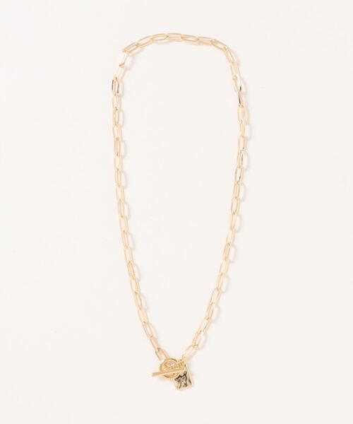 natural couture(ナチュラルクチュール)の「チェーンゴールドネックレス(ネックレス・レディース・ゴールド/その他1・FREE)」の6枚目の写真