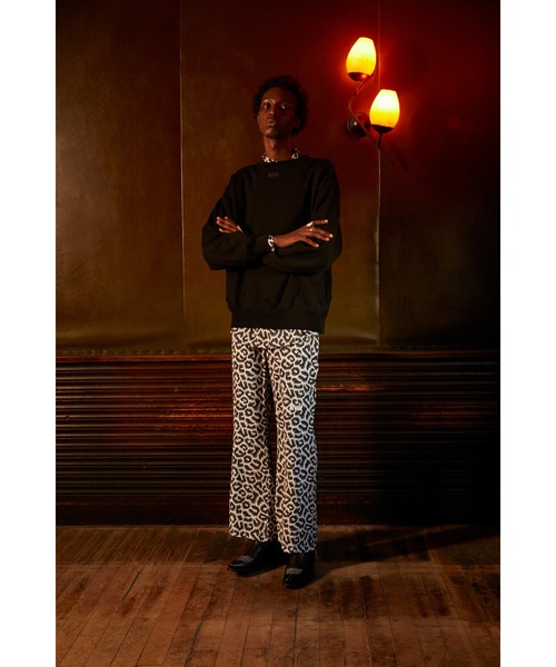 MYne（マイン）の「【MYne】レオパードフレアパンツ/Leopard Flare Pants（その他パンツ・メンズ・ホワイト/イエロー・M/S）」の18枚目の写真