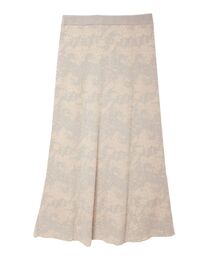 LAGUNAMOON | ジャガードパターンニットスカート(スカート)