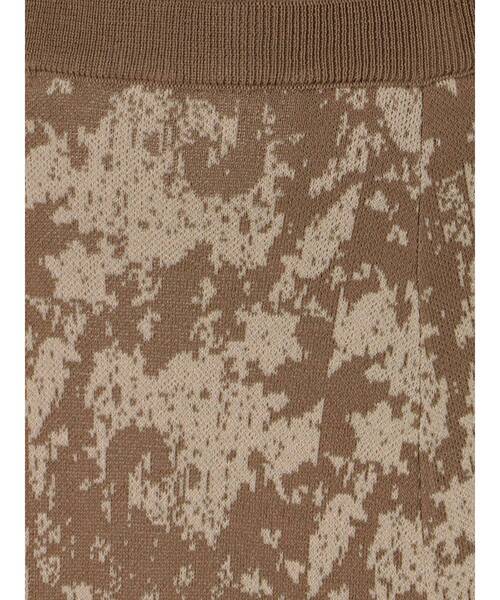 LAGUNAMOON（ラグナムーン）の「ジャガードパターンニットスカート（スカート・レディース・ライトグレー/ブラウン・SMALL/MEDIUM）」の11枚目の写真