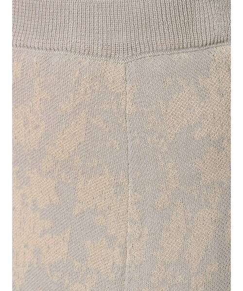 LAGUNAMOON（ラグナムーン）の「ジャガードパターンニットスカート（スカート・レディース・ライトグレー/ブラウン・SMALL/MEDIUM）」の12枚目の写真