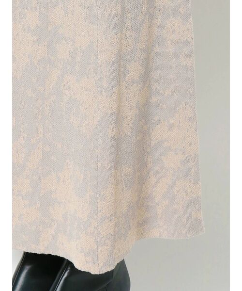 LAGUNAMOON（ラグナムーン）の「ジャガードパターンニットスカート（スカート・レディース・ライトグレー/ブラウン・SMALL/MEDIUM）」の15枚目の写真