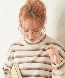 INGNI | ブルーライト軽減レンズ／細フレームメガネ(サングラス)