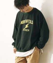 THRIFTY LOOK | 【THRIFTY LOOK/スリフティールック】 other side printed スウェット/カレッジロゴ(スウェット)