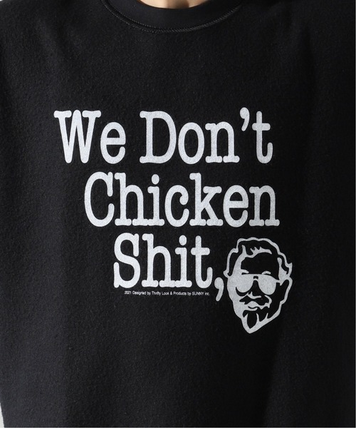 THRIFTY LOOK(スリフティールック)の「【THRIFTY LOOK/スリフティールック】 other side printed スウェット/カレッジロゴ(スウェット・メンズ・ブラック/ネイビー/グレー/グリーン・LARGE/X-LARGE)」の6枚目の写真