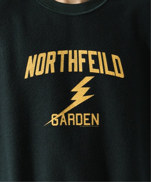 THRIFTY LOOK(スリフティールック)の「【THRIFTY LOOK/スリフティールック】 other side printed スウェット/カレッジロゴ(スウェット・メンズ・ブラック/ネイビー/グレー/グリーン・LARGE/X-LARGE)」の13枚目の写真