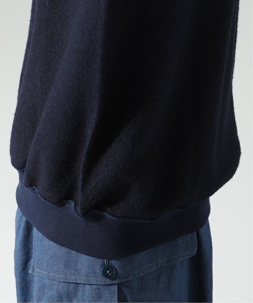 THRIFTY LOOK(スリフティールック)の「【THRIFTY LOOK/スリフティールック】 other side printed スウェット/カレッジロゴ(スウェット・メンズ・ブラック/ネイビー/グレー/グリーン・LARGE/X-LARGE)」の9枚目の写真