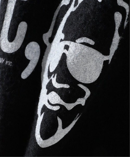 THRIFTY LOOK(スリフティールック)の「【THRIFTY LOOK/スリフティールック】 other side printed スウェット/カレッジロゴ(スウェット・メンズ・ブラック/ネイビー/グレー/グリーン・LARGE/X-LARGE)」の7枚目の写真